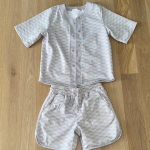 Kith Light Gray Kids Set